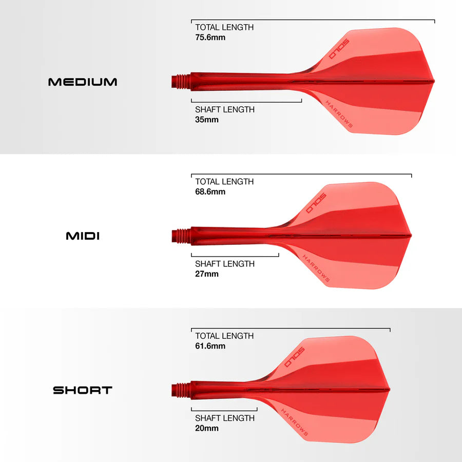 Harrows Solo No6 Red