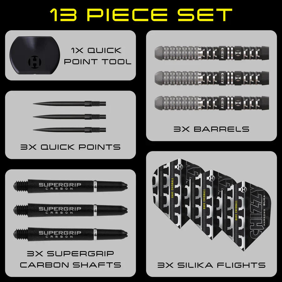 Chizzy 90% Series 4 Quick Point Darts