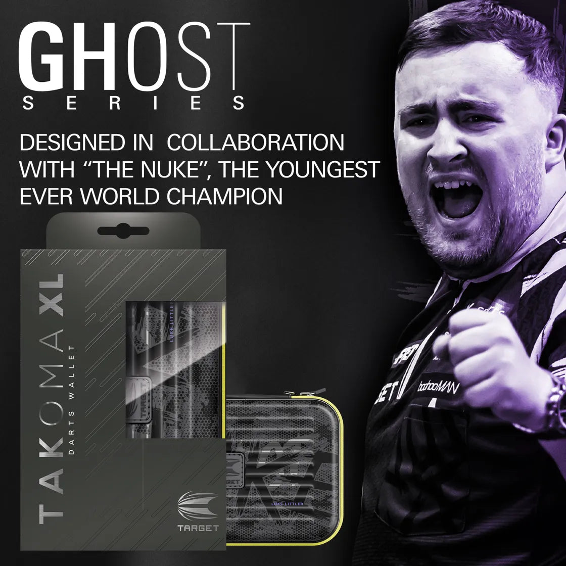 Target Takoma Ghost XL Luke Littler Pílutaska